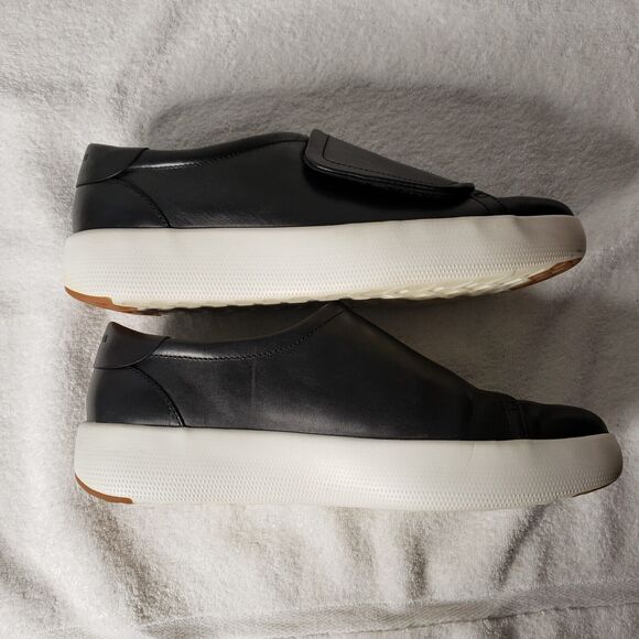 Cole Haan GrandPro Sneakers Womens 10.5B Black Slip On Adjustable Comfort W13244 - Picture 4 of 11